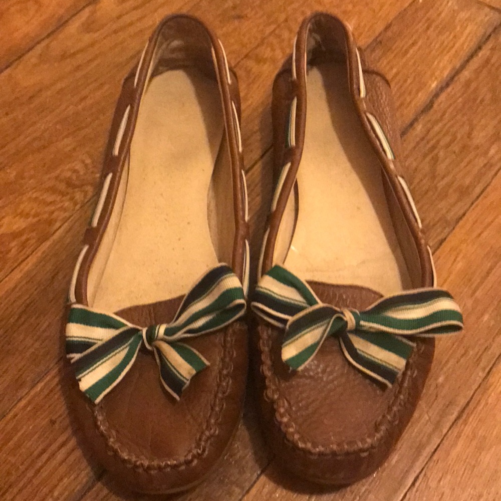 Preppy Ralph Lauren Leather Loafers 👞🎀 Size 8